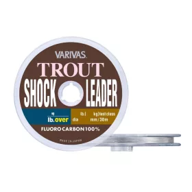 VARIVAS TROUT SHOCKLEADER FLUOROCARBON 30m 0.117mm 2lb