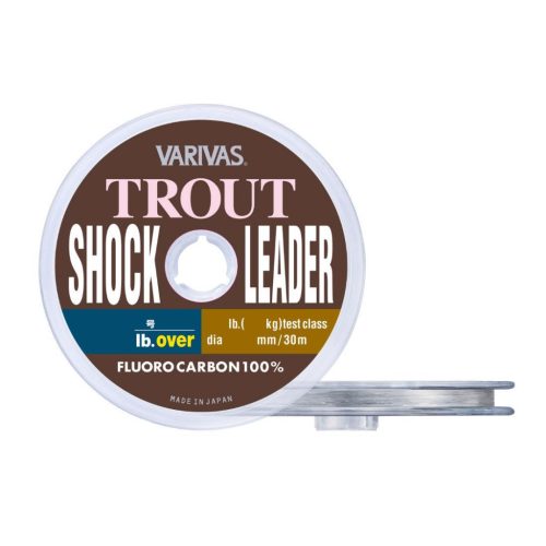 VARIVAS TROUT SHOCKLEADER FLUOROCARBON 30m 0.285mm 12lb