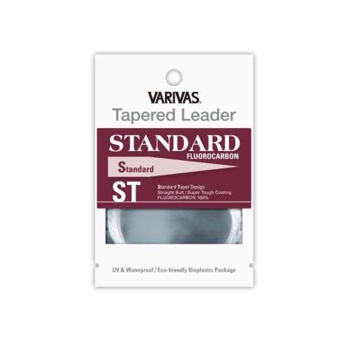 VARIVAS VÉKONYODÓ ELŐKE TAPERED LEADER STANDARD ST FLUOROCARBON 4X 9ft 0.185mm-0.50mm 4x