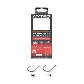   NYTRO NTO-B1 ELŐKÖTÖTT SZAKÁLL NÉLKÜLI QUICK-STOP METHOD ELŐKE 7,5 CM  14/0,13MM