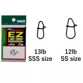 KAPOCS YARIE 555 MICRO EZ LINE SNAP 13LB SS