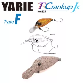 YARIE 675 T-CRANKUP JR TYPE F 28mm 1.8gr C24 PonT