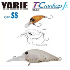YARIE T-CRANKUP JR 675 TYPE SS 28mm 2.1gr C3 Akayari
