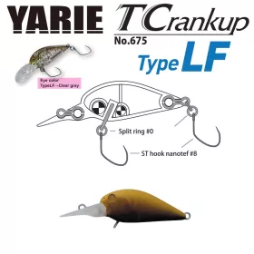 YARIE T-CRANKUP 675 TYPE LF 35mmm 2.6gr C29 Tanba Edamame