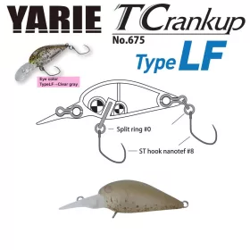 YARIE T-CRANKUP 675 TYPE LF 35mmm 2.6gr C3 Akayari