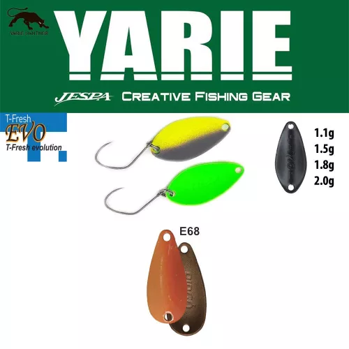 YARIE 710T T-FRESH EVO 1.5gr E68 Caramel Gold