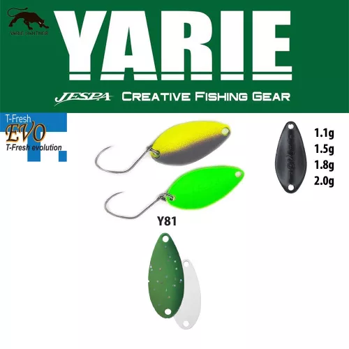YARIE 710T T-FRESH EVO 2.0gr Y81 Cucumber