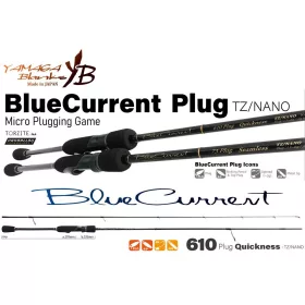   YAMAGA BLUE CURRENT 610PLUG QUICKNESS TZ-NANO 2.10m 1.5-5gr Fuji Titanium Torzite