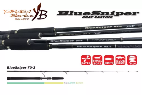 YAMAGA BLUE SNIPER 70/2 2.14m 20-60gr