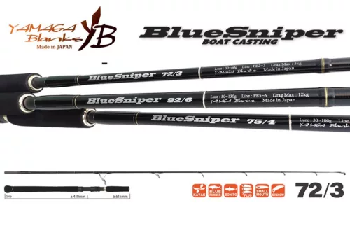 YAMAGA BLUE SNIPER 72/3 2.21m 30-60gr