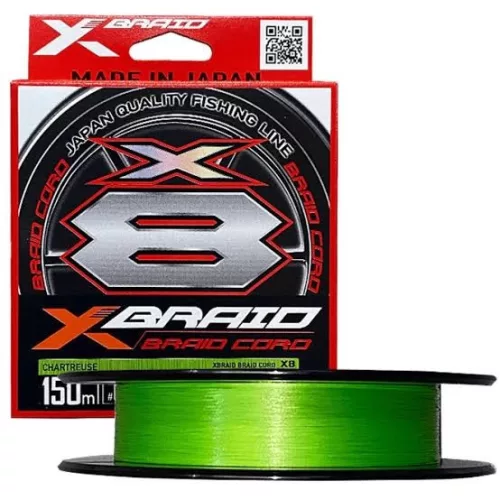 Ygk Xbraid Braid Core X8 Chartreuse